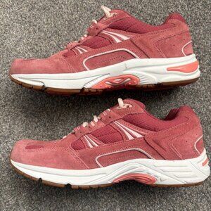 VIONIC CLASSIC 23WALKER WOMEN'S SHOES IN A DUSTY CEDAR ROSE SUEDE SIZE 9